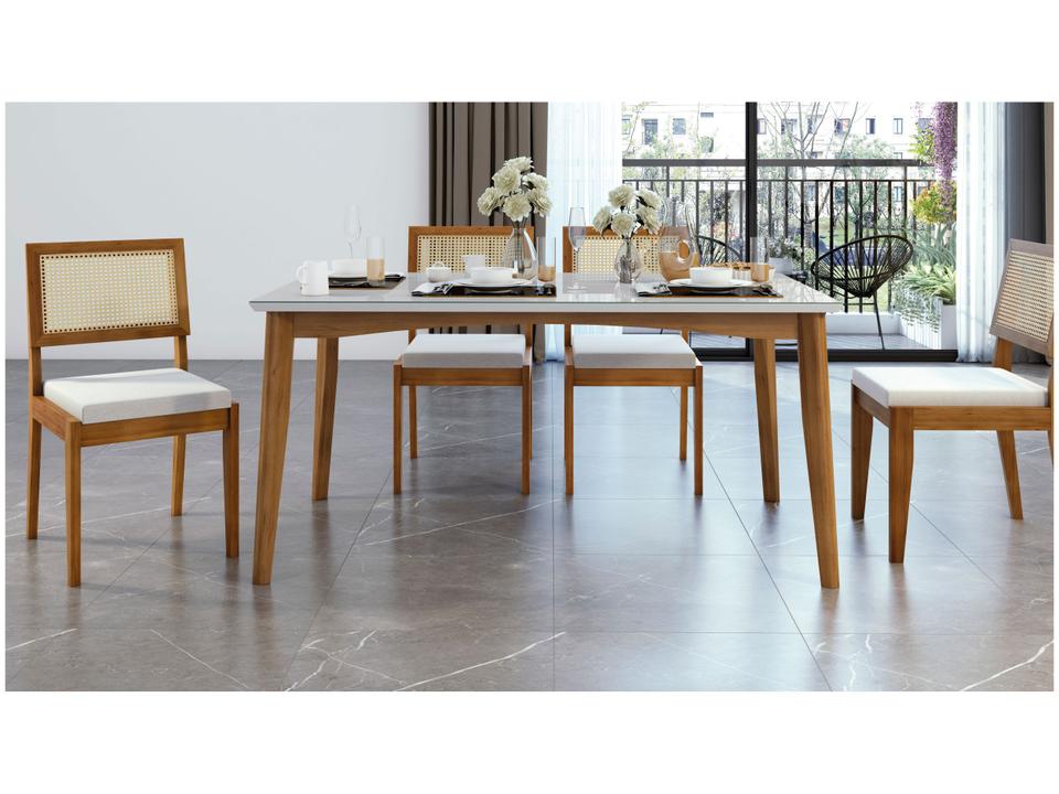Mesa de Jantar 6 Cadeiras Retangular - 1