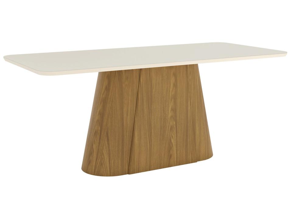 Mesa de Jantar8 Cadeiras Retangular Tampo de Vidro Henn Olívia - 15