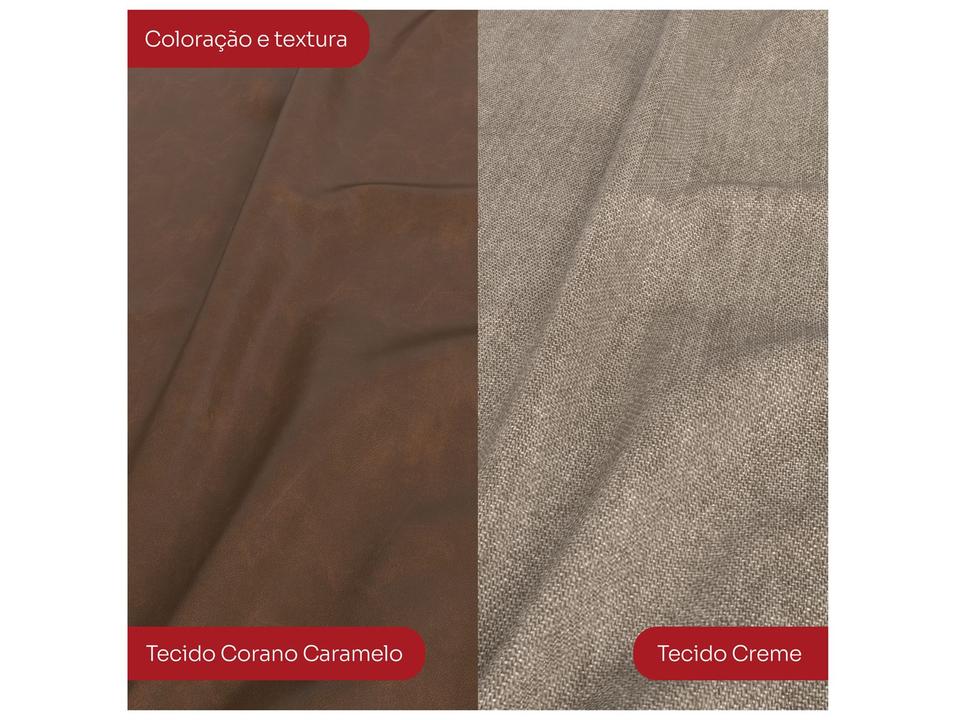 Mesa de Jantar8 Cadeiras Retangular Tampo de Vidro Henn Olívia - 11