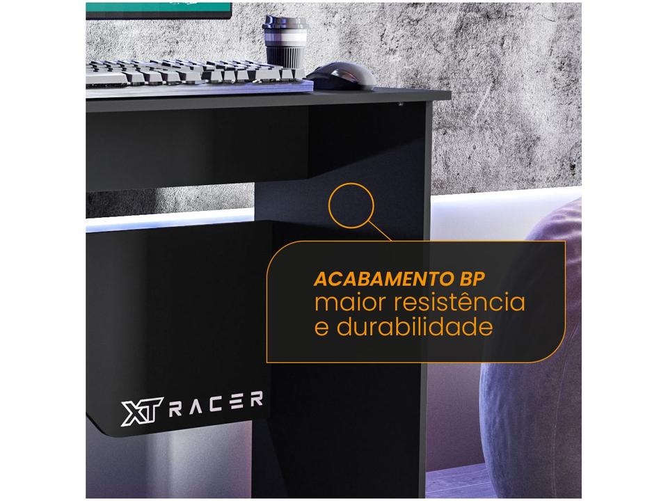 Mesa Gamer XT Racer Art Preto e Branco 1 Nicho - 4