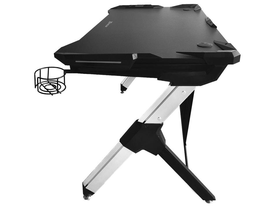 Mesa Gamer XT Racer XTM1002 Experience Series Preto e Prata - 15