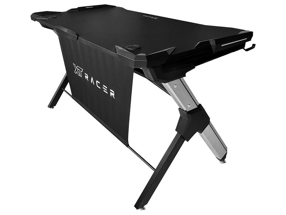 Mesa Gamer XT Racer XTM1002 Experience Series Preto e Prata - 11