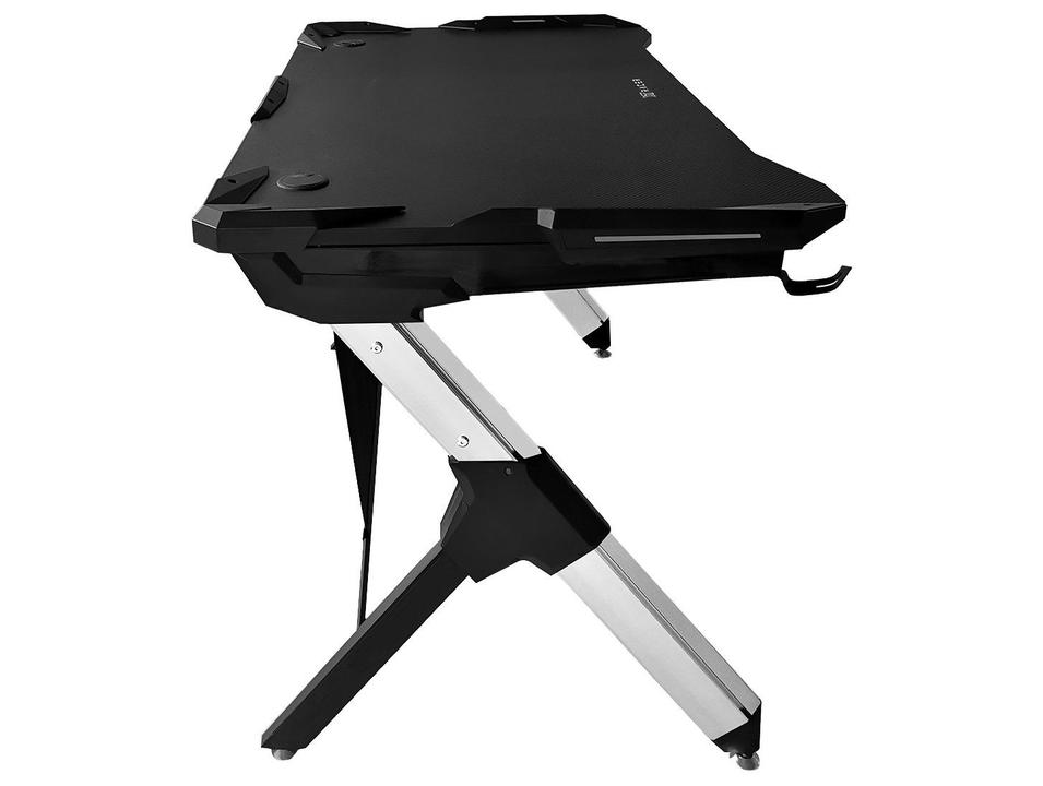 Mesa Gamer XT Racer XTM1002 Experience Series Preto e Prata - 13