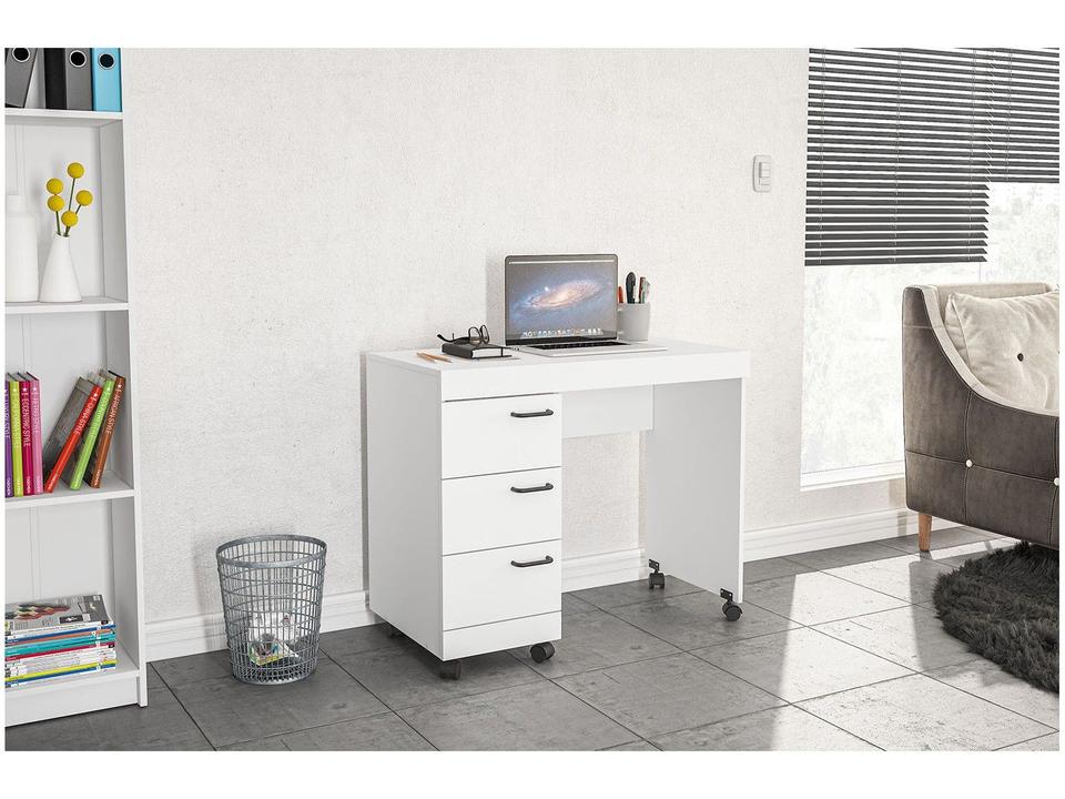 Mesa para Computador 3 Gavetas Politorno - 1