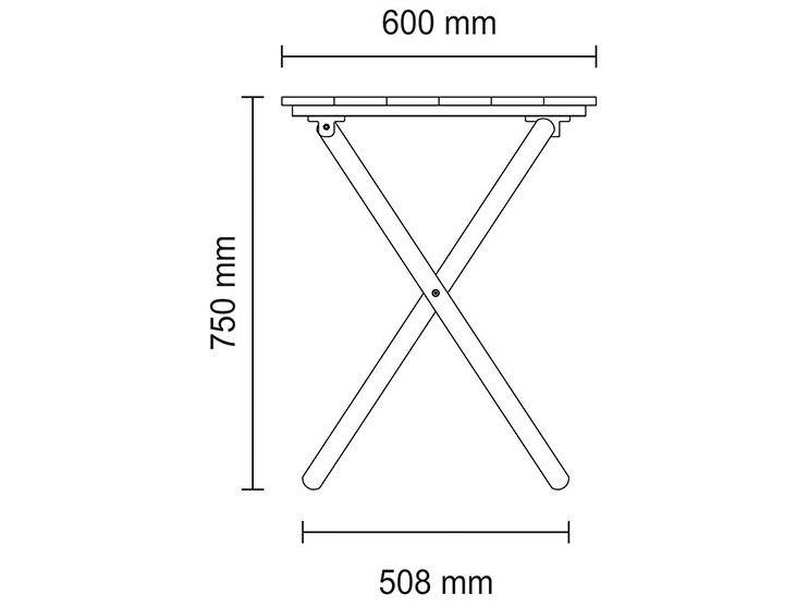 Mesa Quadrada 4 Lugares Tramontina Lille - 2