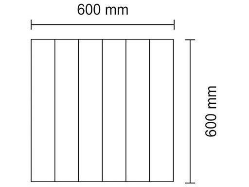 Mesa Quadrada 4 Lugares Tramontina Lille - 3