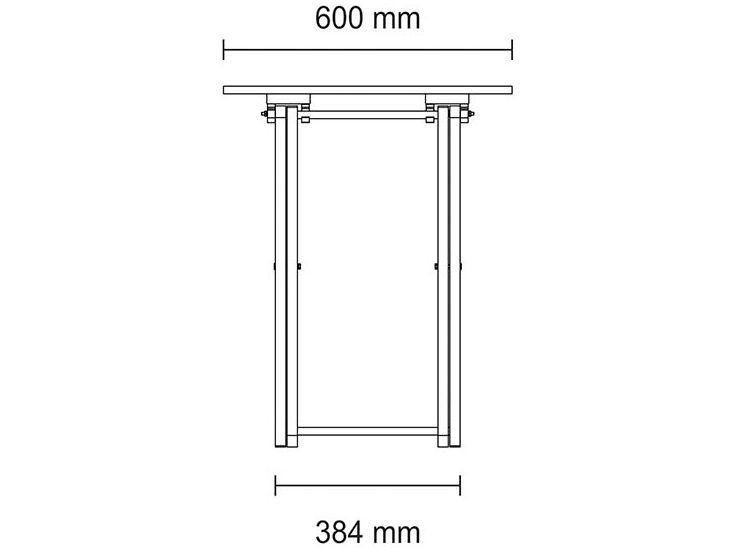 Mesa Quadrada 4 Lugares Tramontina Lille - 4
