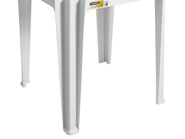 Mesa Quadrada Polipropileno Tramontina Tambaú 92314010 Branco - 5