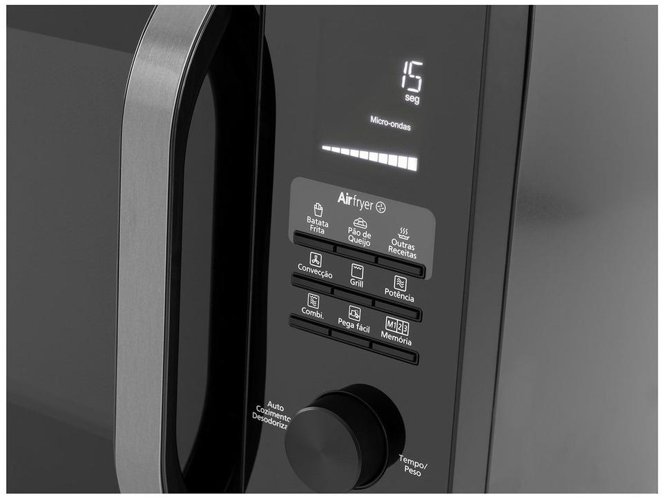 Micro-ondas AirFryer 4 em 1 Panasonic CD89 Black Glass 30L - 9