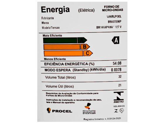 Micro-ondas Brastemp 32L de Embutir Black Inox Eclipse Collection BM146AP - 6