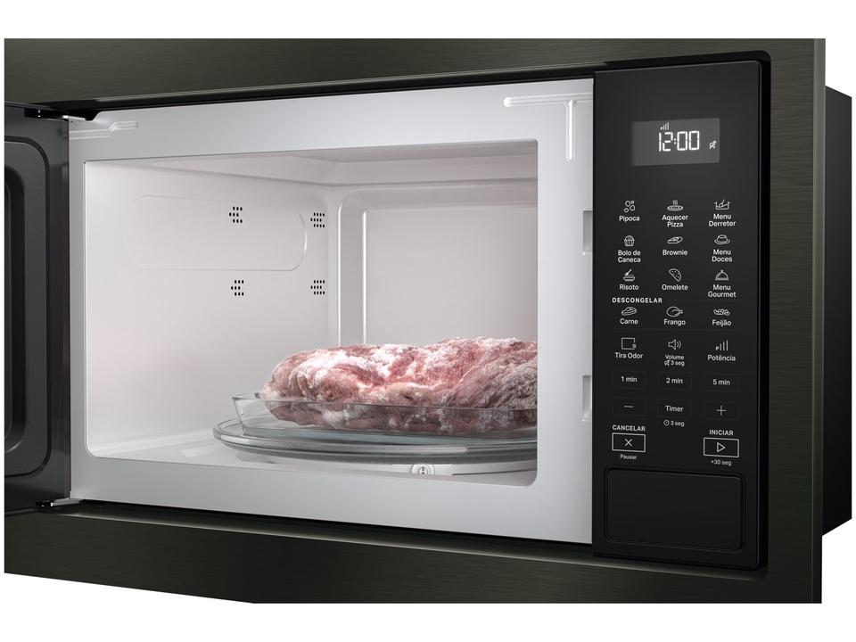 Micro-ondas Brastemp 32L de Embutir Black Inox Eclipse Collection BM146AP - 4