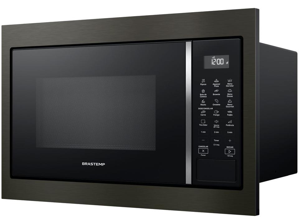 Micro-ondas Brastemp 32L de Embutir Black Inox Eclipse Collection BM146AP - 2