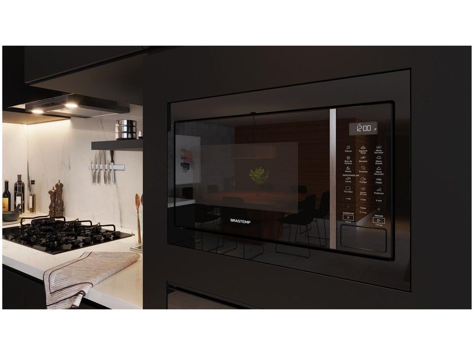 Micro-ondas Brastemp 32L de Embutir Preto - 2