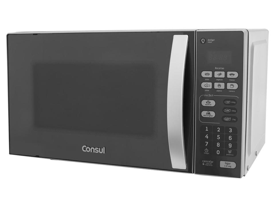 Micro-ondas Consul 20L Cinza - Espelhado CM020BF - 110 V - 4