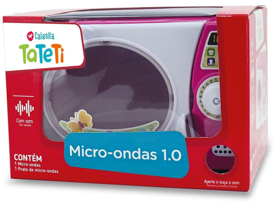 Micro-ondas de Brinquedo Cozinha 344 Tateti - 1