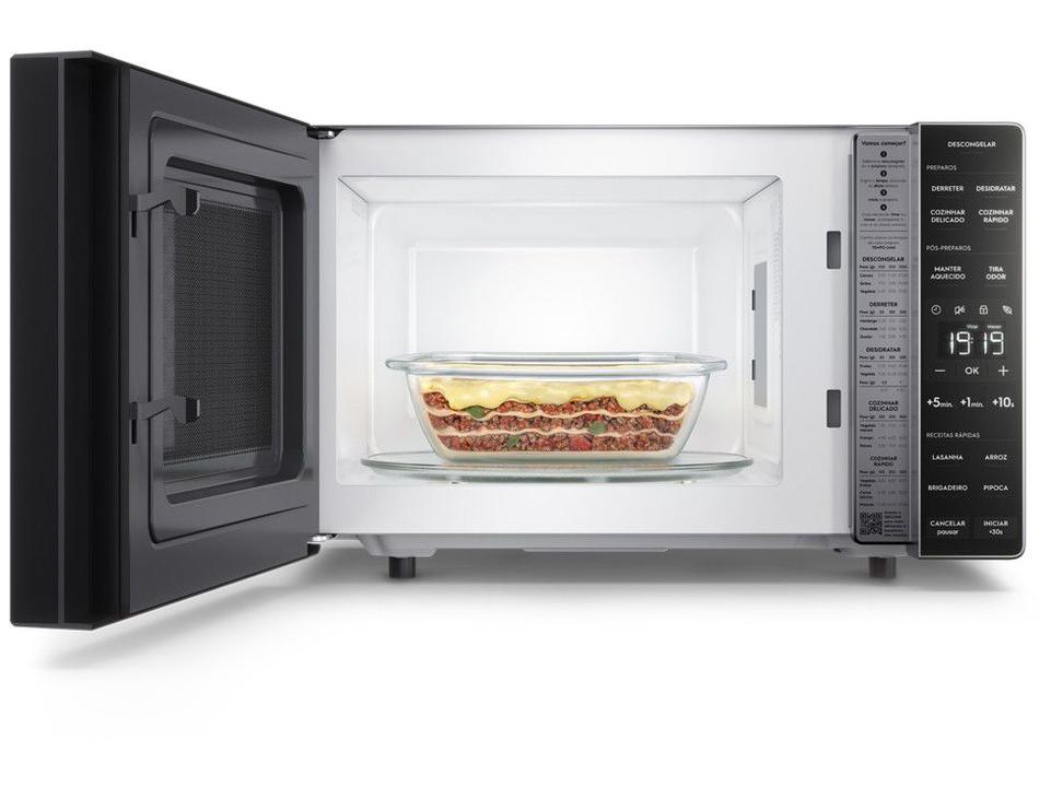 Micro-ondas Electrolux 23L Prata Efficient ME23S - 4