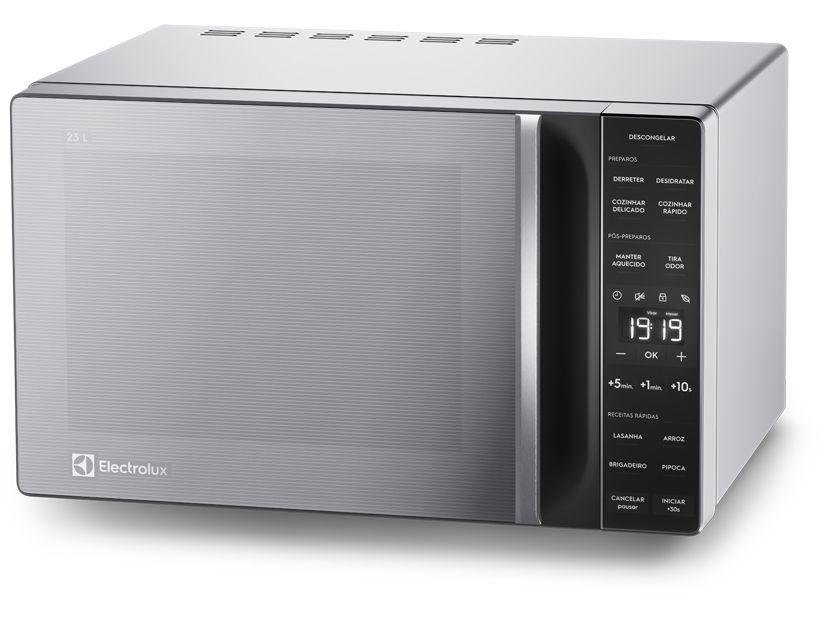 Micro-ondas Electrolux 23L Prata Efficient ME23S - 3