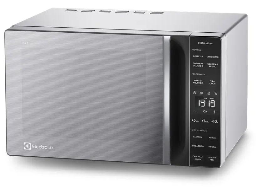 Micro-ondas Electrolux 23L Prata Efficient ME23S - 4