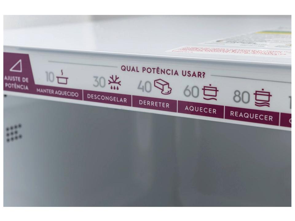 Micro-ondas Electrolux 34L Função Tira Odor e Manter Aquecido Branco MEO44 - 20