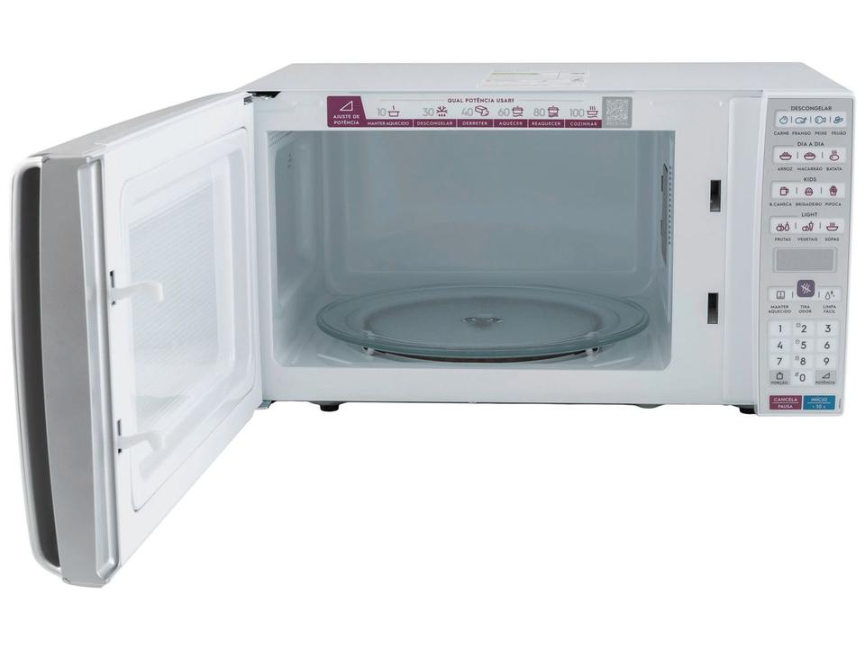 Micro-ondas Electrolux 34L Função Tira Odor e Manter Aquecido Branco MEO44 - 12