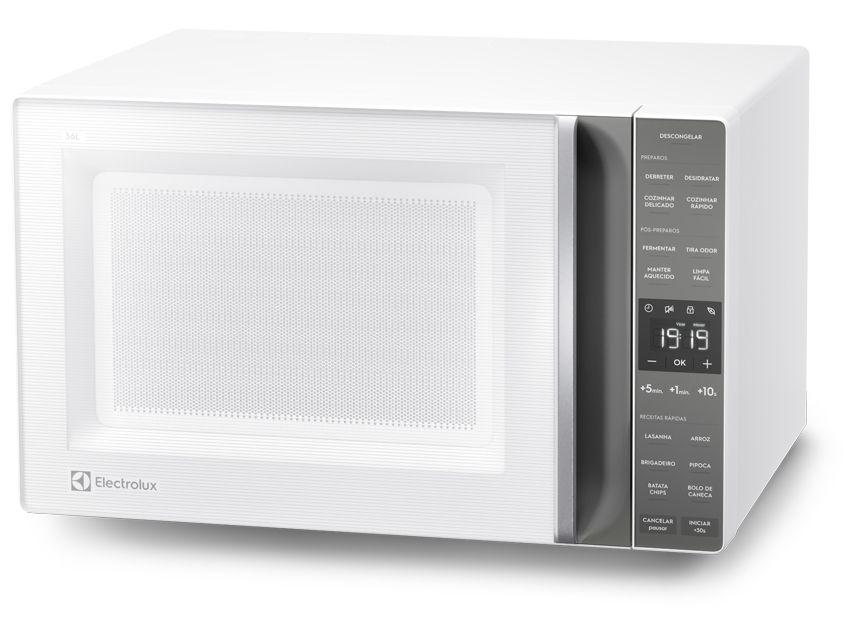 Micro-ondas Electrolux 36L Branco e Cinza ME36B - 3