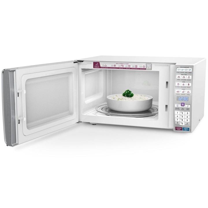Micro-ondas Electrolux de bancada Branco com Função Tira Odor e Manter Aquecido 34L MEO4 - 4