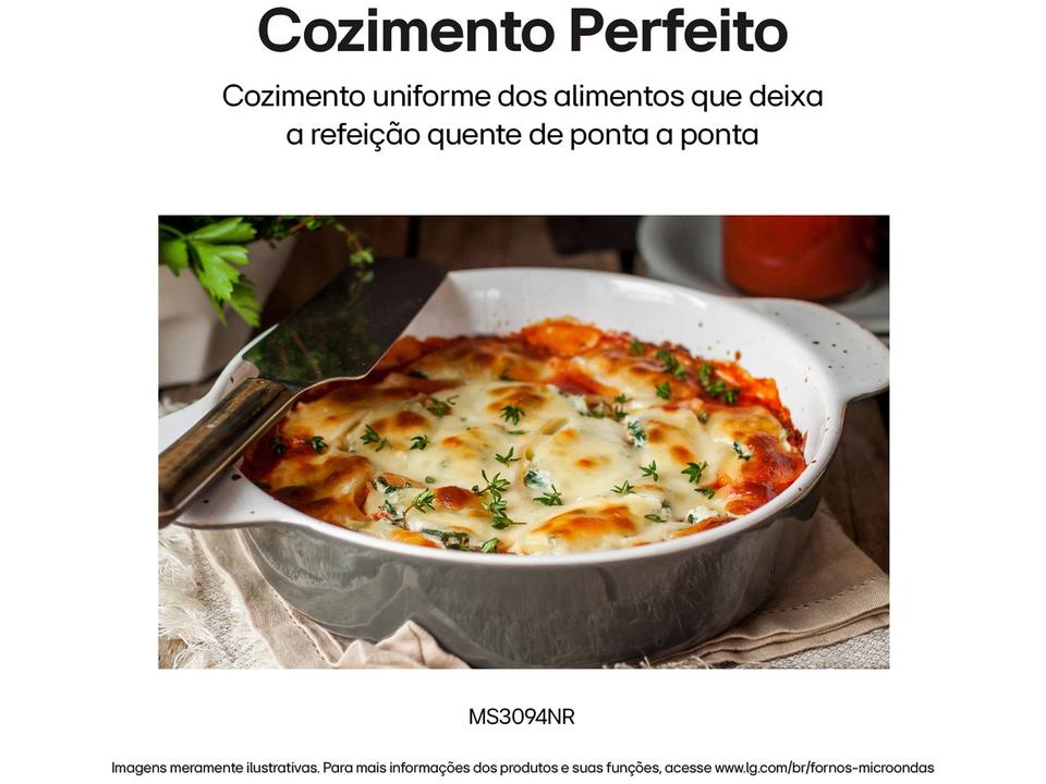 Micro-ondas LG 30L Espelhado Solo NeoChef MS3094NR.FBKFLGZ - 4