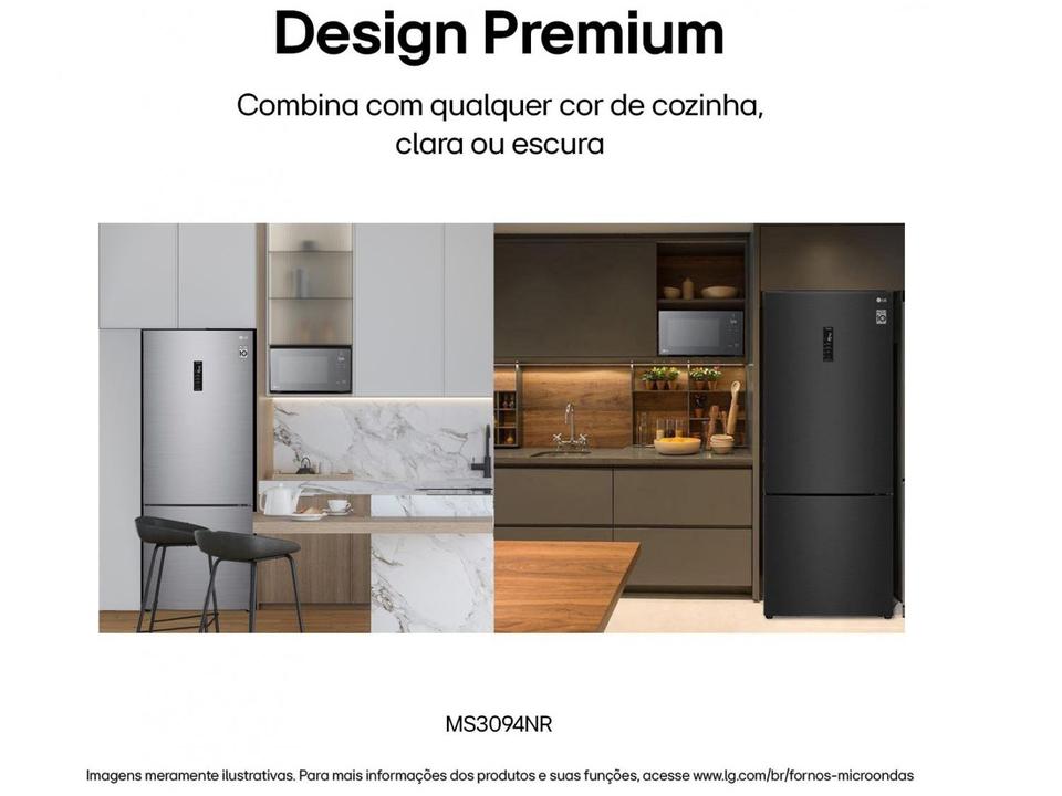 Micro-ondas LG 30L Espelhado Solo NeoChef MS3094NR.FBKFLGZ - 11