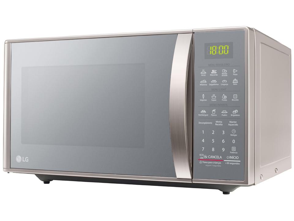 Micro-ondas LG 30L Prata MS3043BR - 8