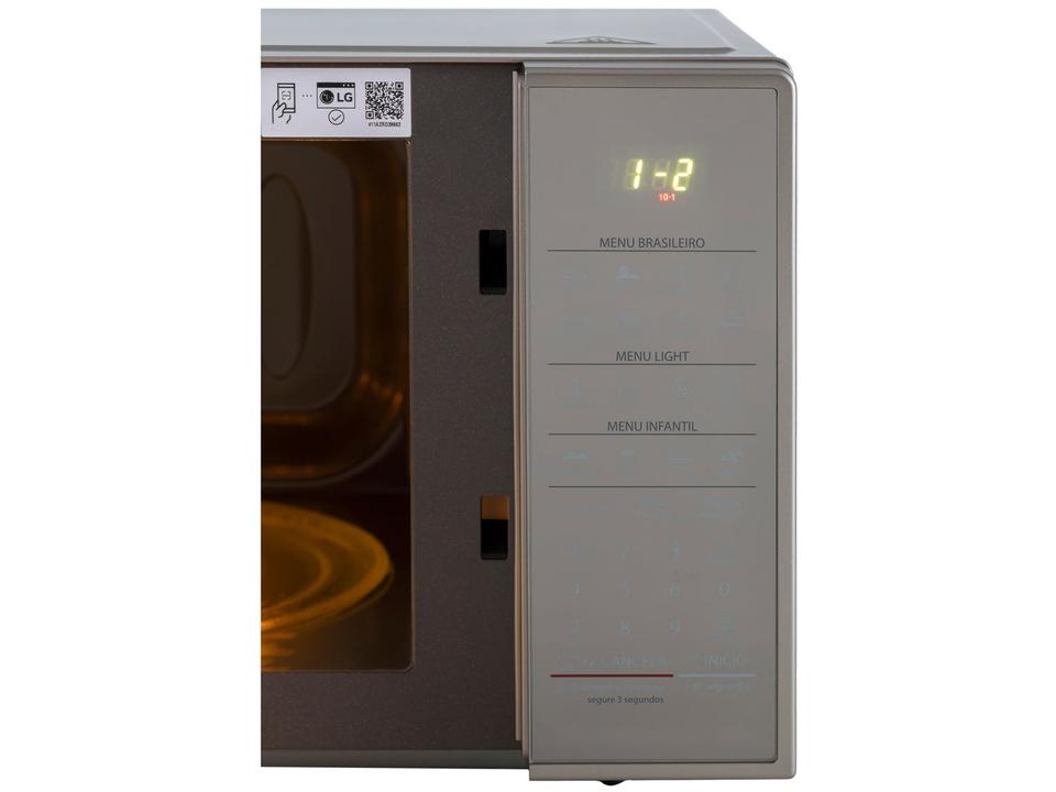 Micro-ondas LG 30L Prata MS3043BR - 21