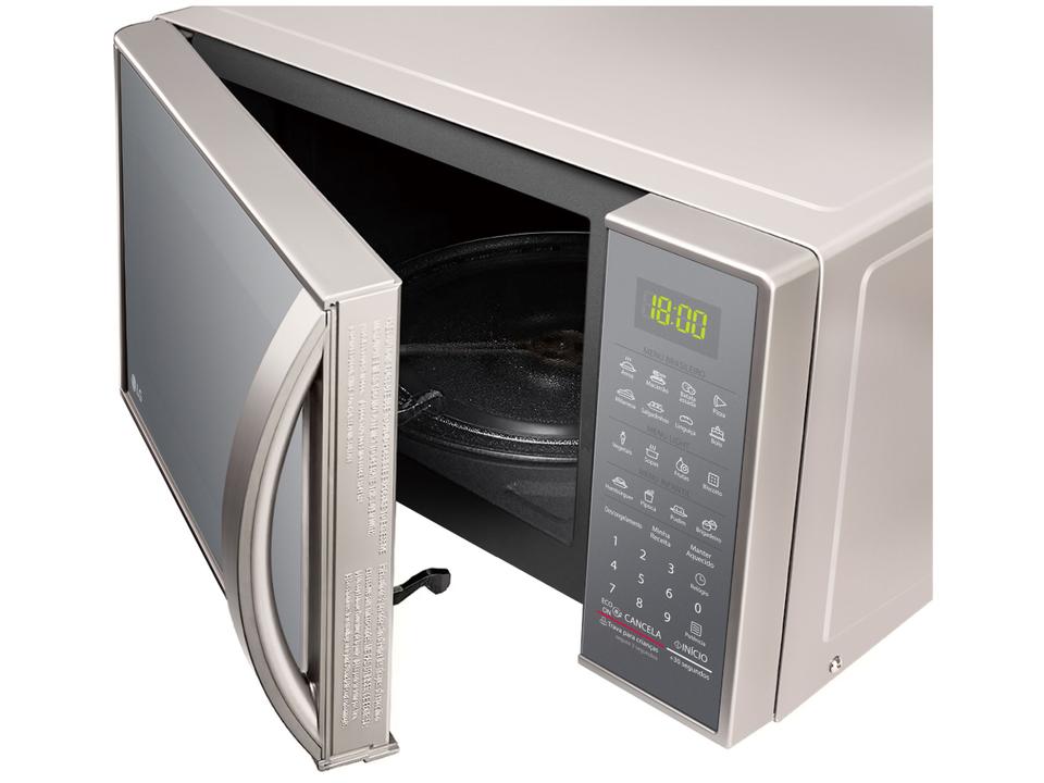 Micro-ondas LG 30L Prata MS3043BR - 6