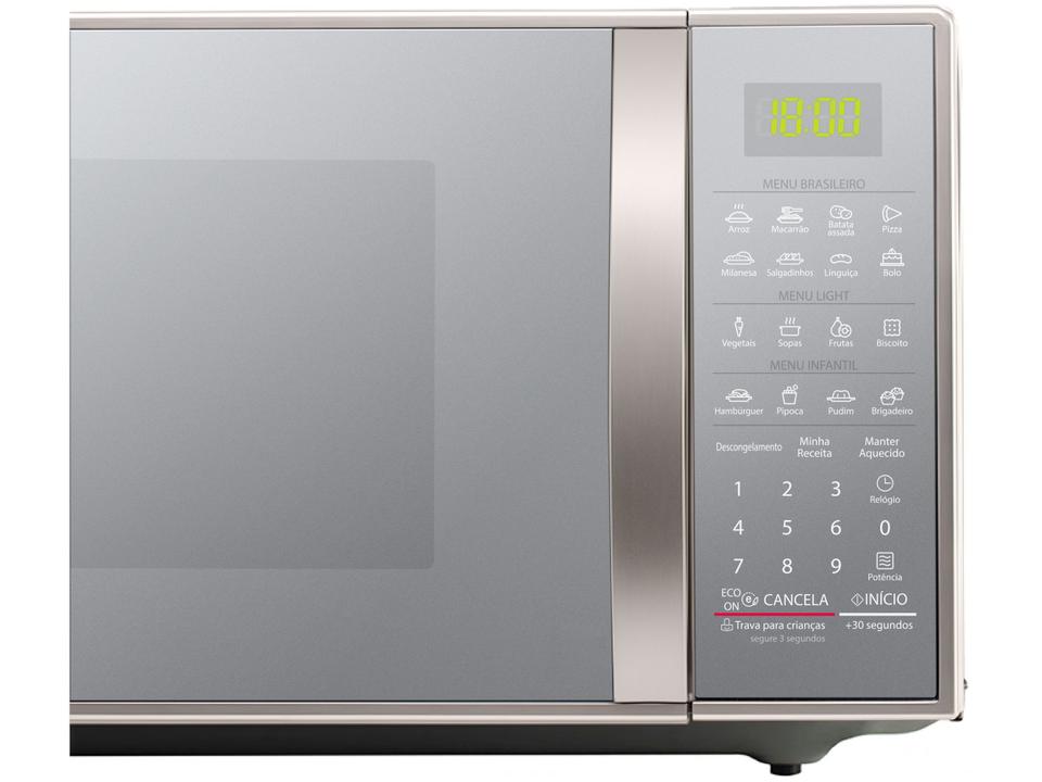 Micro-ondas LG 30L Prata MS3043BR - 5