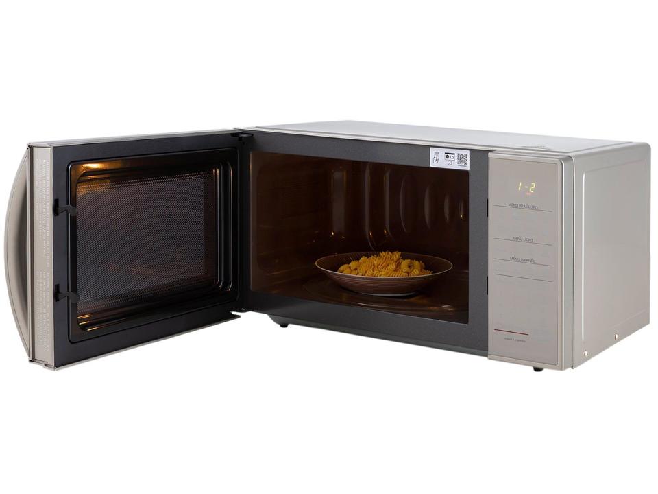 Micro-ondas LG 30L Prata MS3043BR - 19