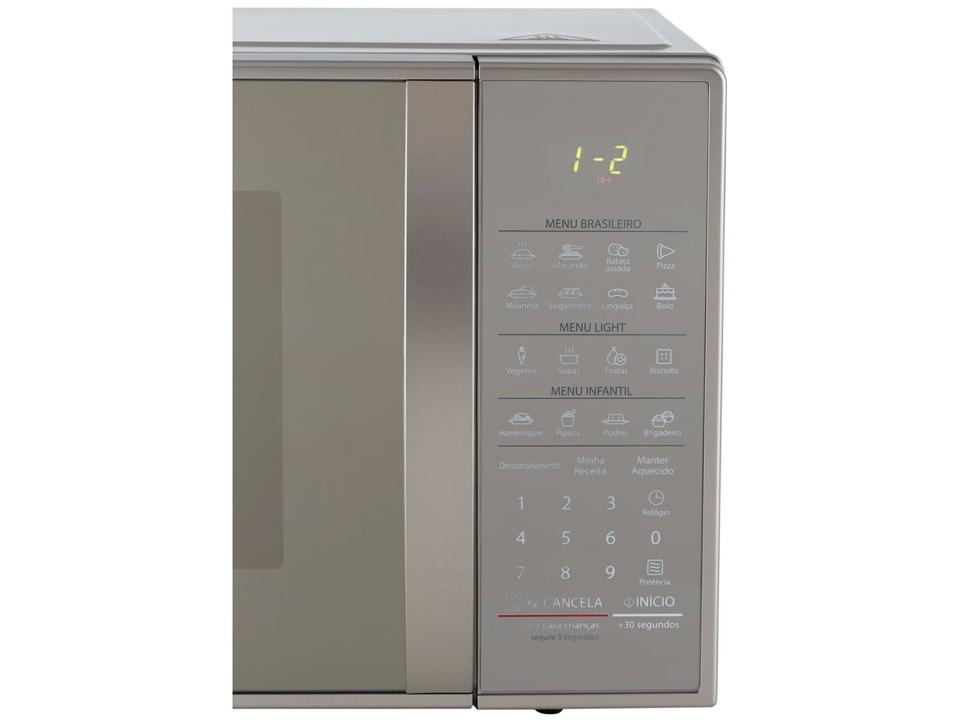 Micro-ondas LG 30L Prata MS3043BR - 20