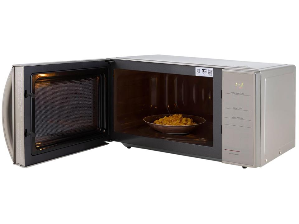 Micro-ondas LG 30L Prata MS3043BR - 19