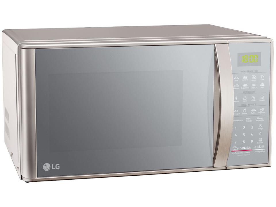 Micro-ondas LG 30L Prata MS3043BR - 3
