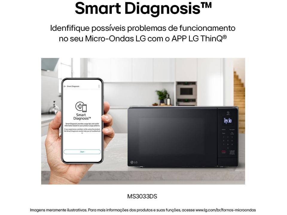 Micro-ondas LG 30L Preto Solo NeoChef MS3033DSA.FBKGLGZ - 7