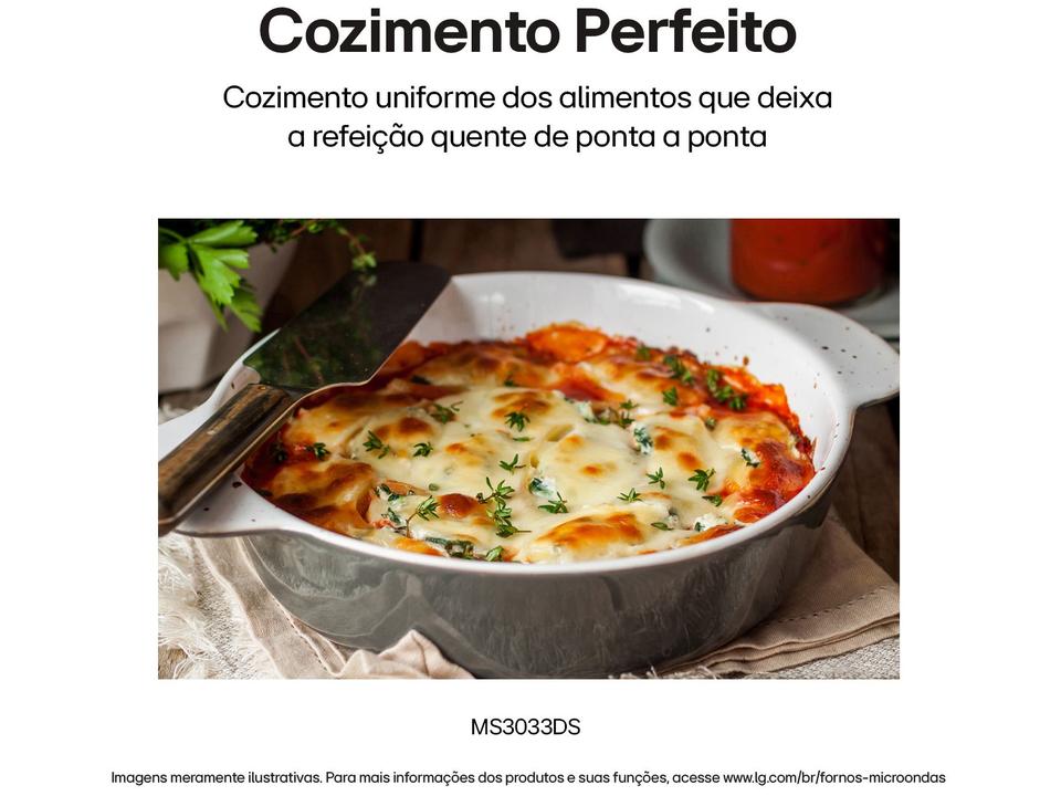 Micro-ondas LG 30L Preto Solo NeoChef MS3033DSA.FBKGLGZ - 4