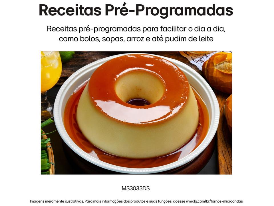 Micro-ondas LG 30L Preto Solo NeoChef MS3033DSA.FBKGLGZ - 6