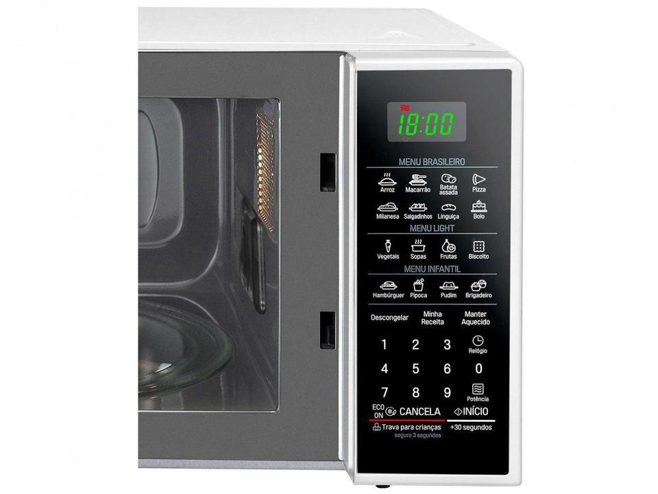 Micro-ondas LG 30L Solo MS3091BC Branco e Preto - 15