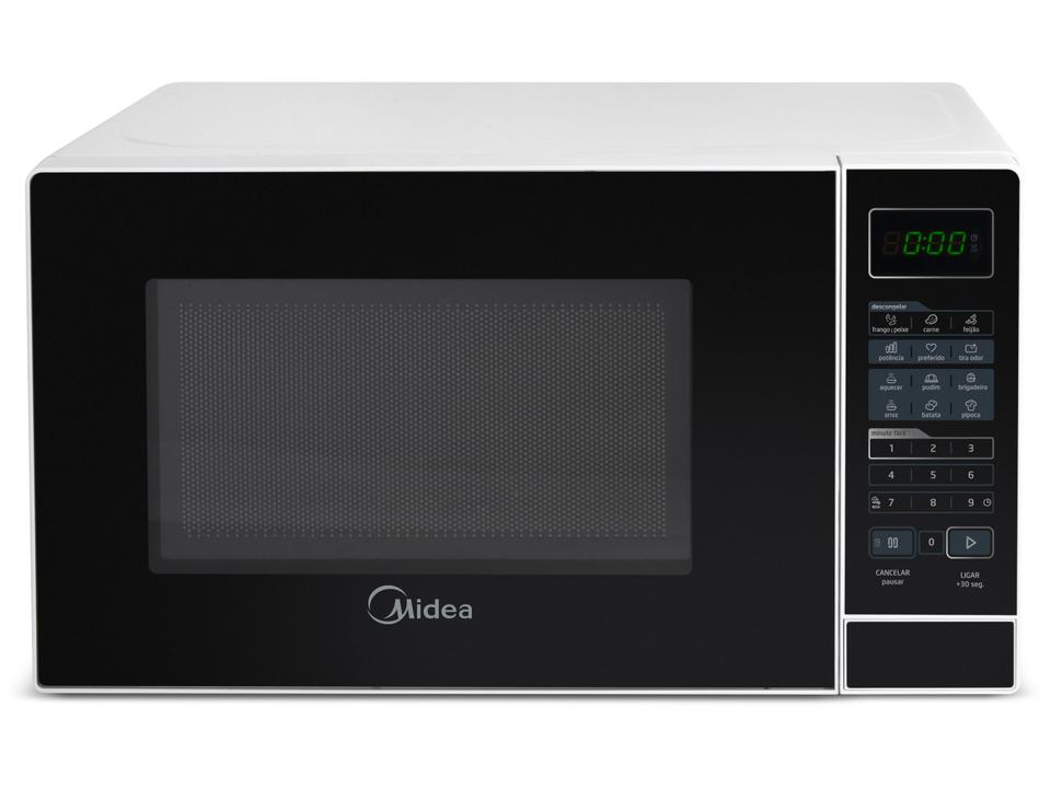 Micro-ondas Midea 20L Branco e Preto MRAS21 - 7