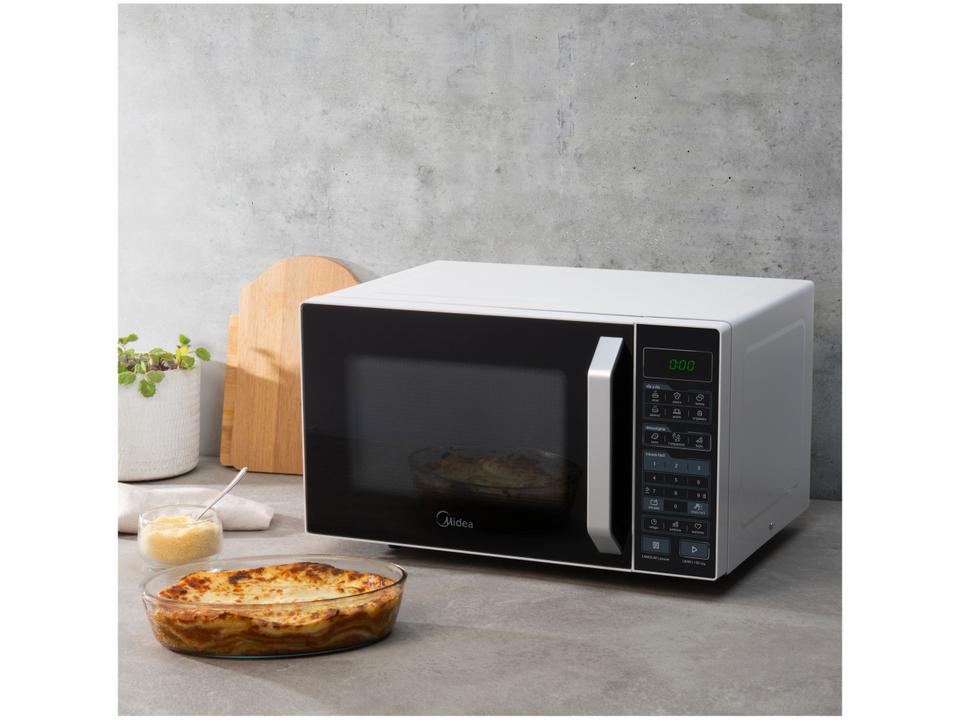 Micro-ondas Midea 35L Branco e Preto MXSA35P1 - 1