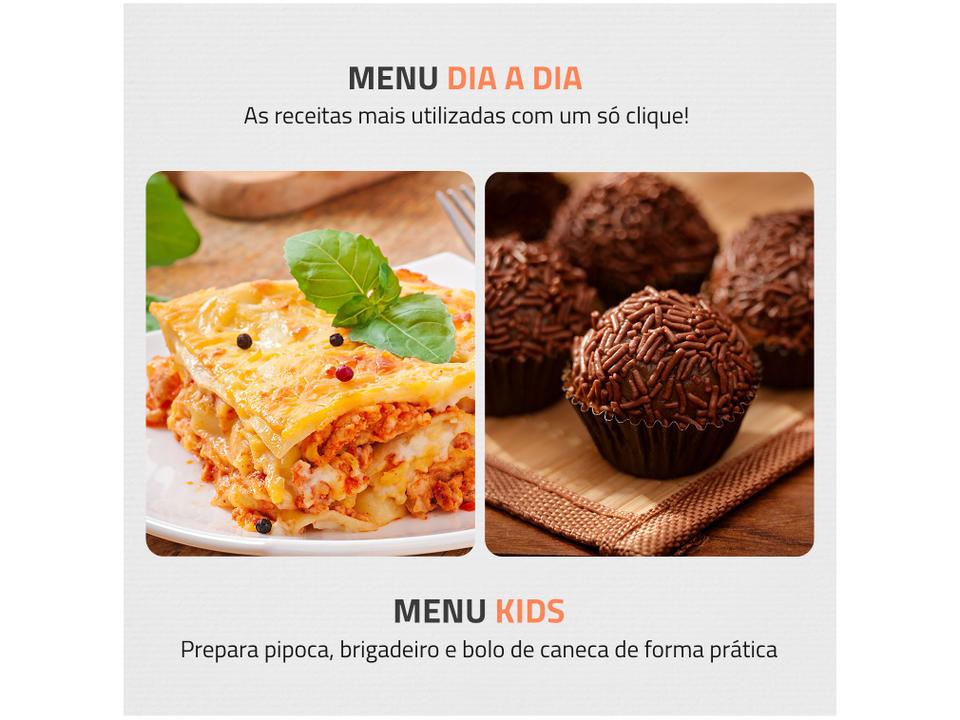 Micro-ondas Mondial 21L Preto MO-01-21 - 4