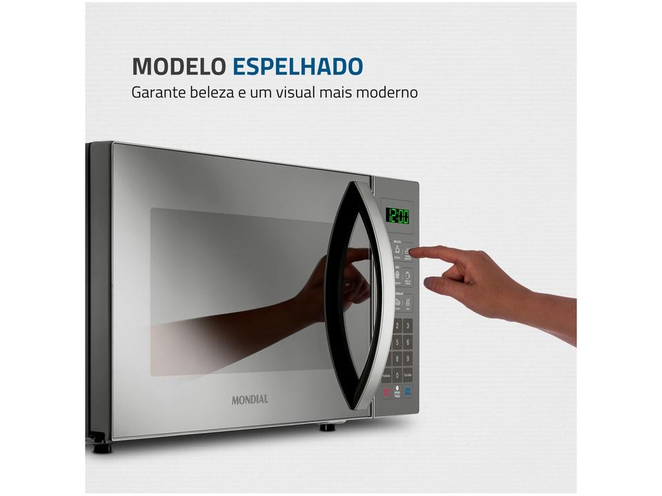 Micro-ondas Mondial 34L Espelhado - 3