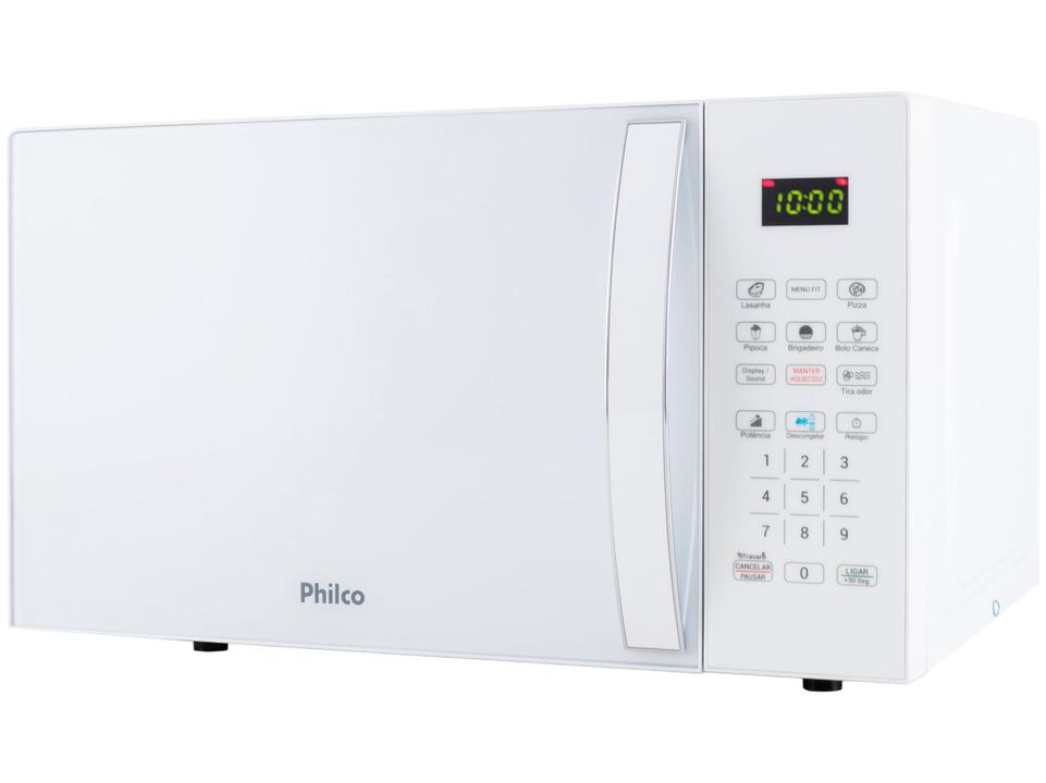 Micro-ondas Philco 20L Multifunções Limpa Fácil PMO23BB Branco - 2