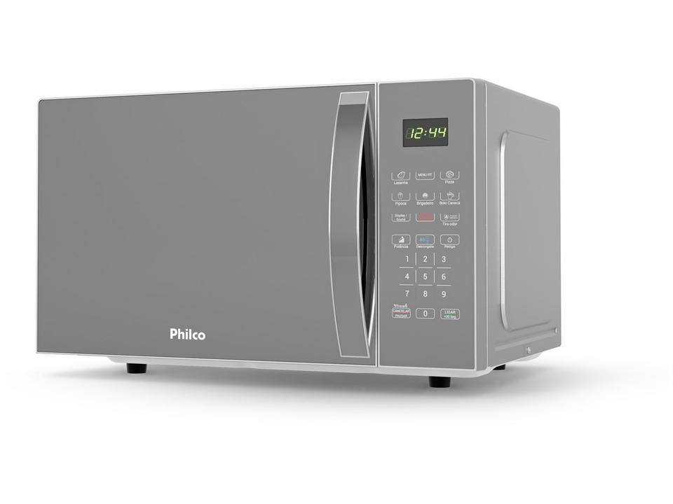 Micro-ondas Philco 25L Prata Espelhado PMO28S - 2