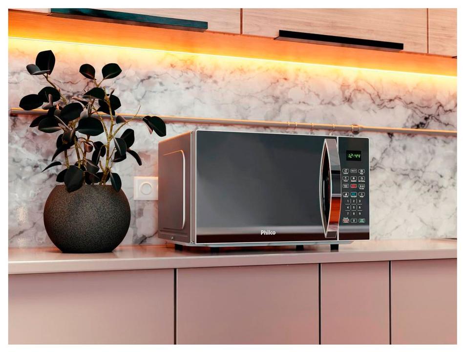 Micro-ondas Philco 28L Prata Espelhado PMO30S - 6