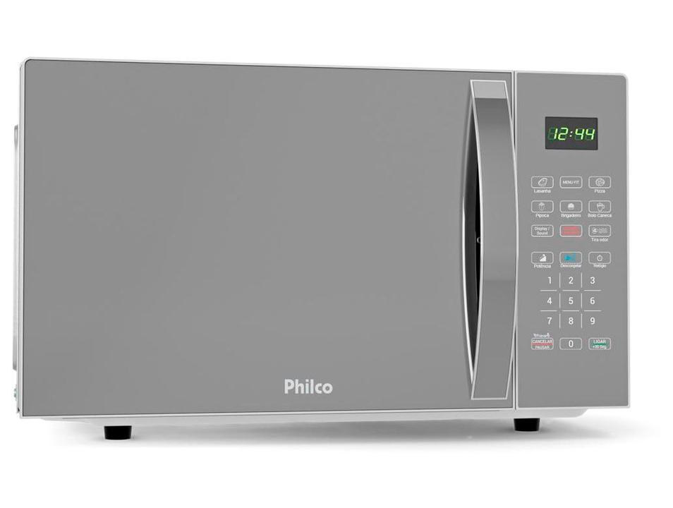 Micro-ondas Philco 28L Prata Espelhado PMO30S - 12