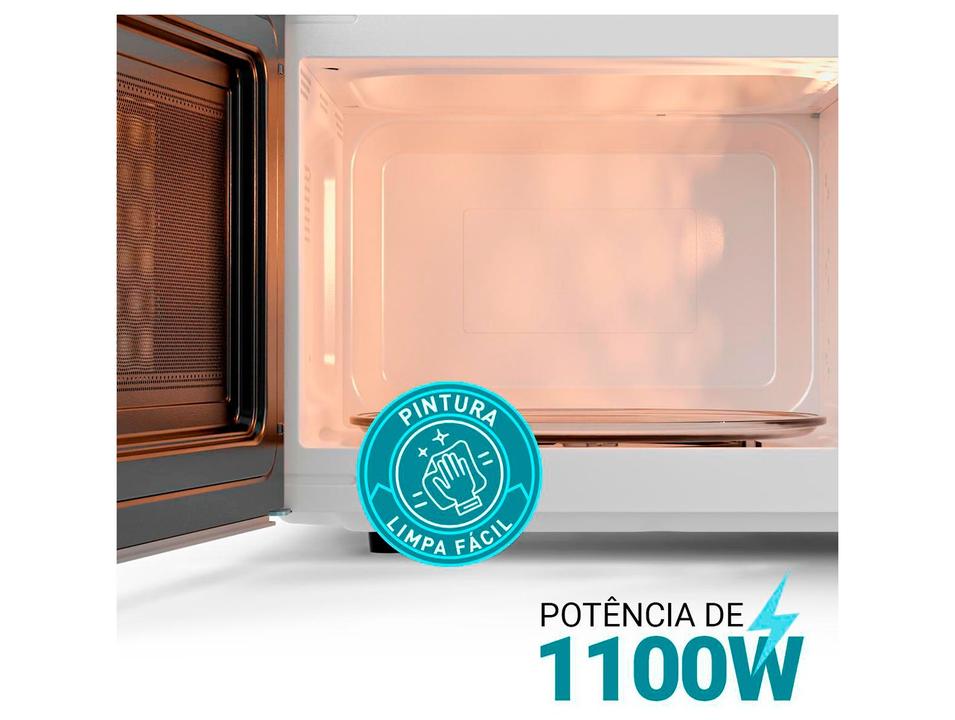 Micro-ondas Philco 28L Prata Espelhado PMO30S - 3