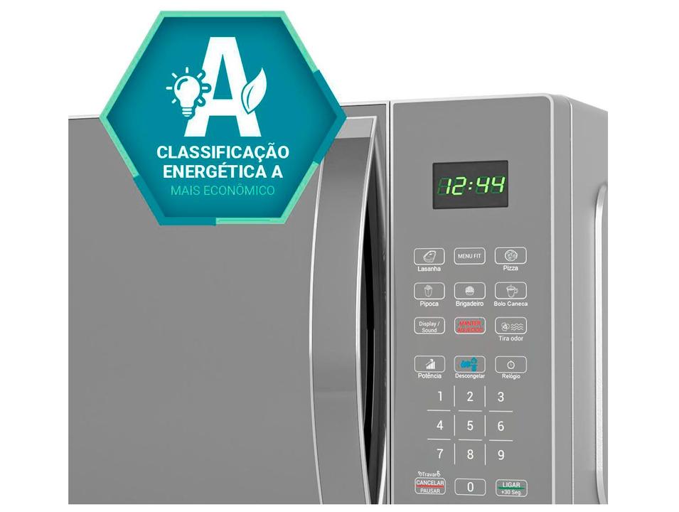 Micro-ondas Philco 28L Prata Espelhado PMO30S - 1